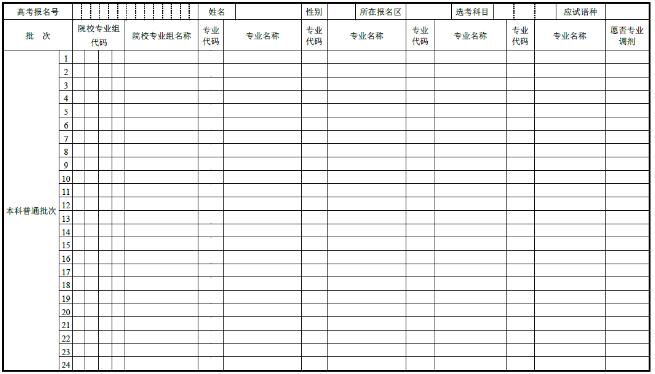 上海市2018年普通高等学校招生本科普通批次考生志愿表(样表).jpg